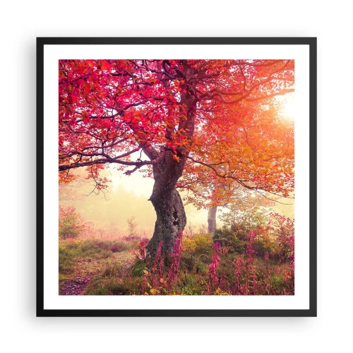 Poster in black frame - In Full Bloom - 60x60 cm