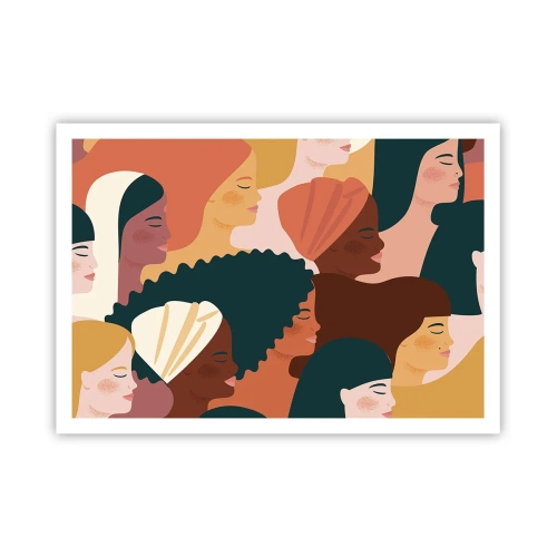 Poster - Pure Womanhood - 100x70 cm