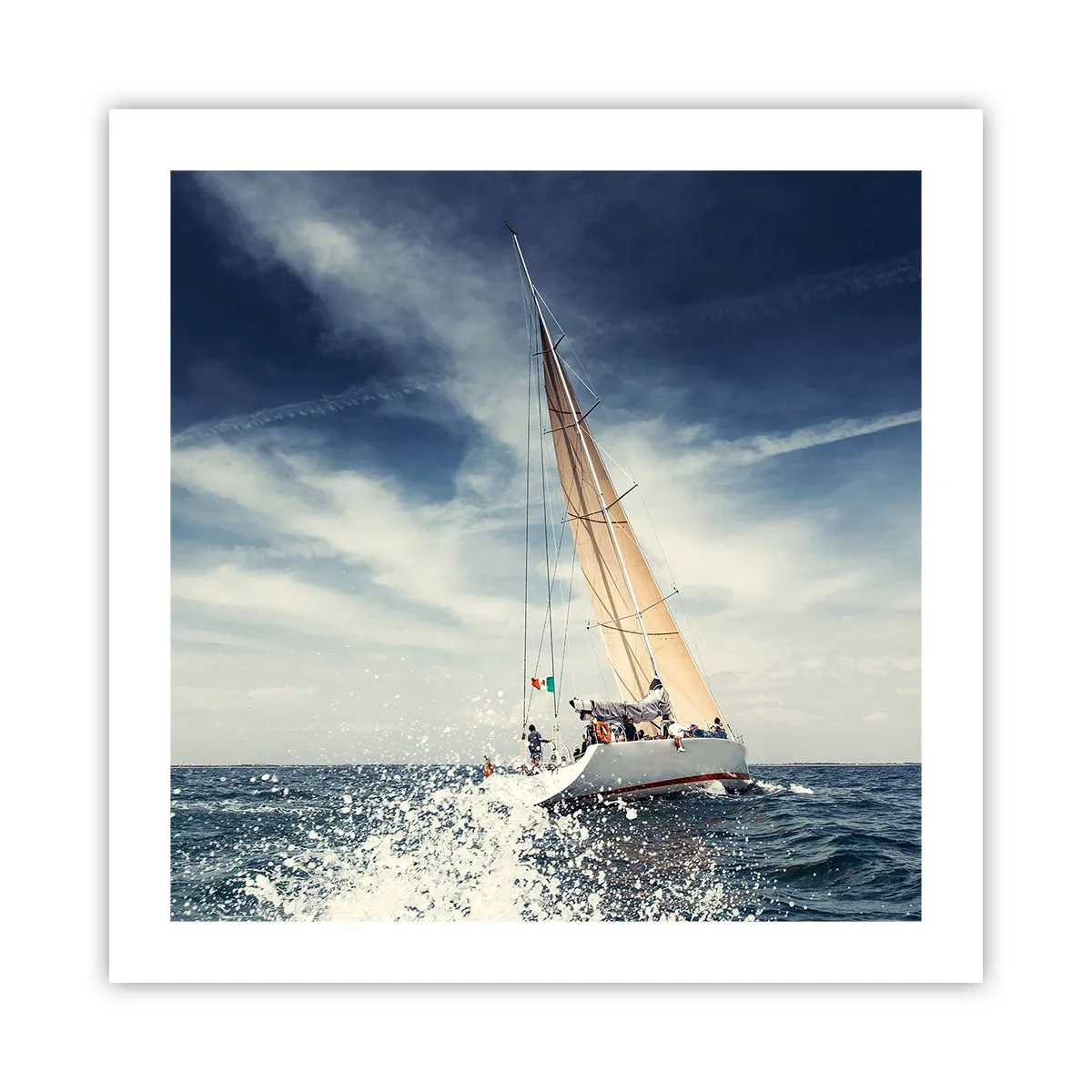 Poster - They Won't Catch Us - 50x50 cm