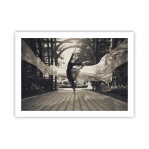 Poster - Dance of the Garden Spirit - 70x50 cm