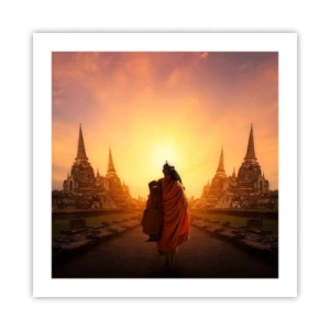 Poster - In Peace through Eternity - 50x50 cm