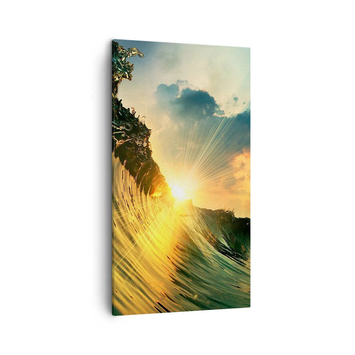 Canvas picture - Surfer, Where Are You? - 45x80 cm
