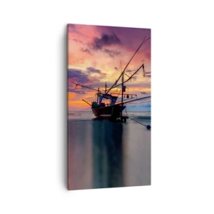 Canvas picture - Exotic Evening - 45x80 cm