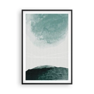 Poster in black frame - Encounter With Fog - 61x91 cm