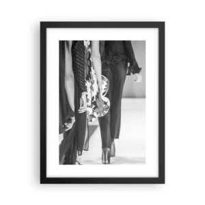 Poster in black frame - Stylish Parade - 30x40 cm