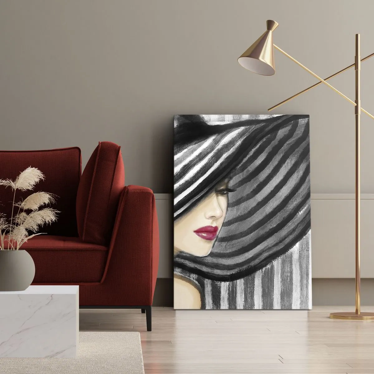 Canvas picture - Where Can I Find You? - 50x70 cm