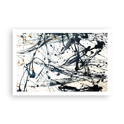 Poster - Expressionist Abstract - 91x61 cm