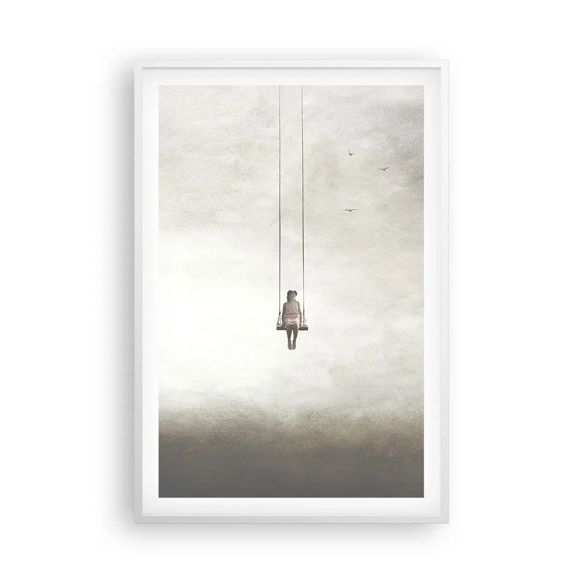 Poster in white frmae - Child in Us - 61x91 cm
