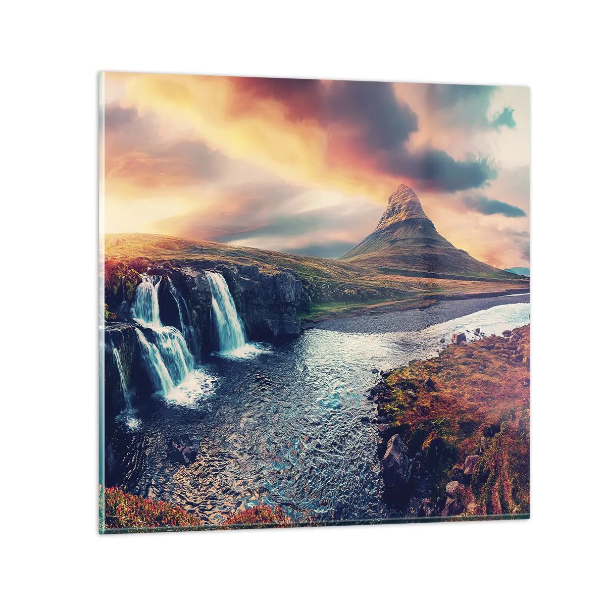 Glass picture - In Majesty of Nature - 40x40 cm