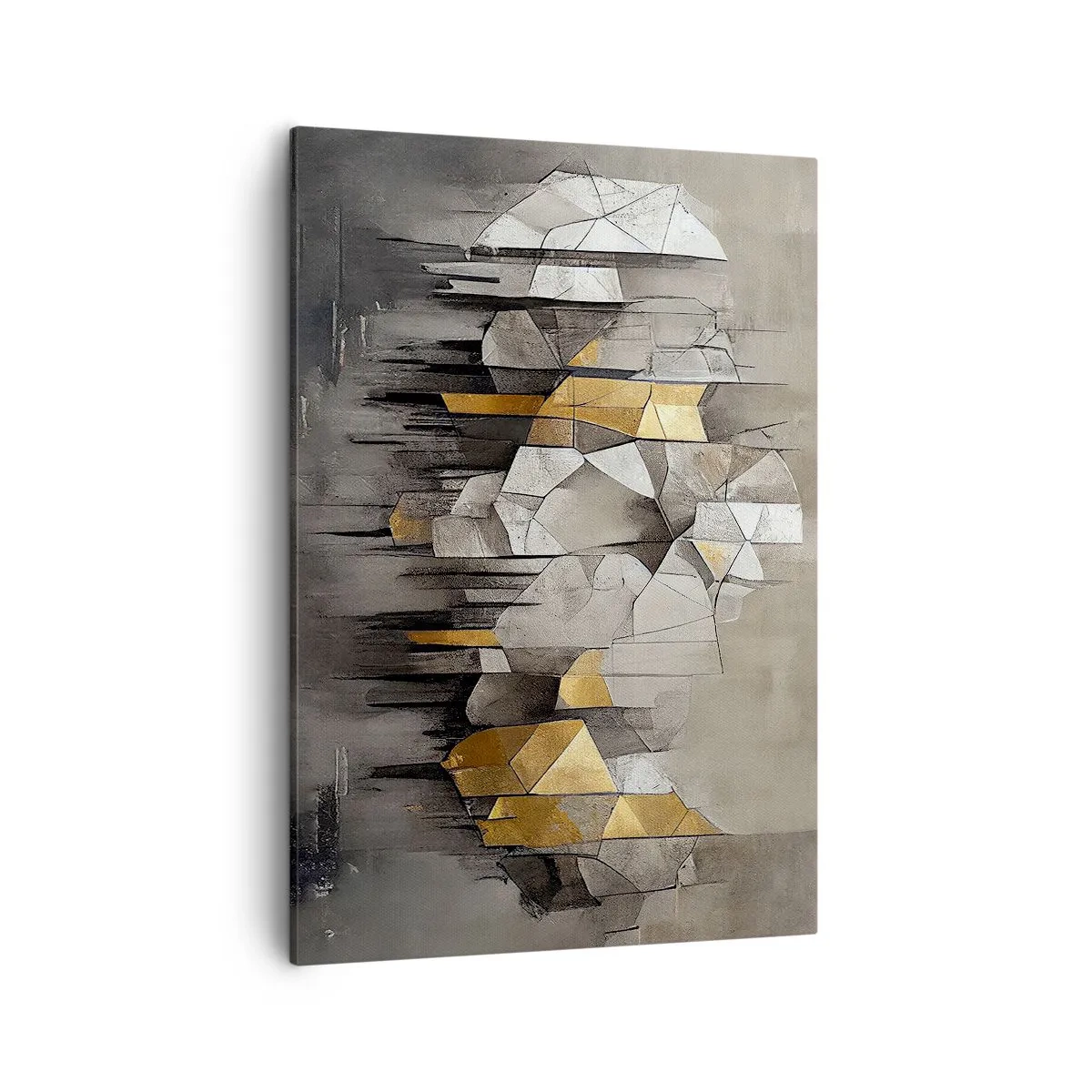 Canvas picture - Composition of Ice and Light - 50x70 cm