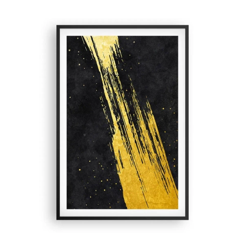 Poster in black frame - Jump to the Outer Space - 61x91 cm