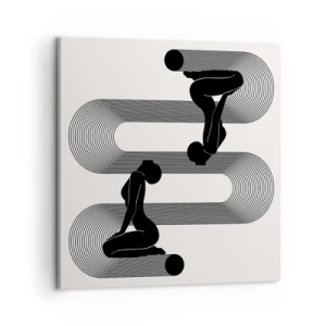 Canvas picture - Sensual Symmetry - 60x60 cm