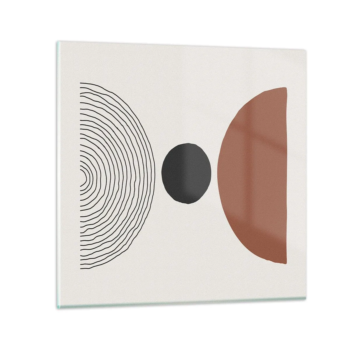 Glass picture - In the Centre of Attention - 30x30 cm