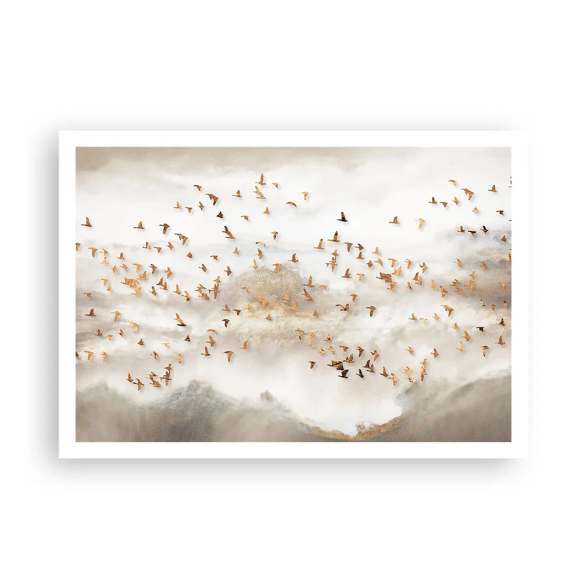 Poster - It Is Time - 100x70 cm