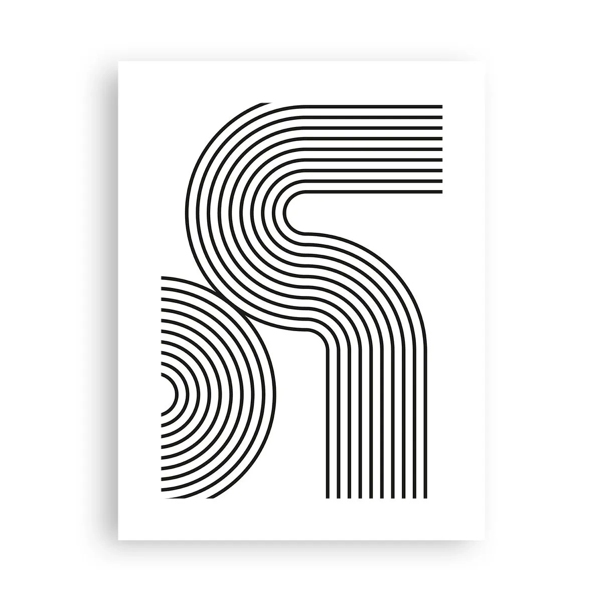 Poster - On the Curve - 30x40 cm