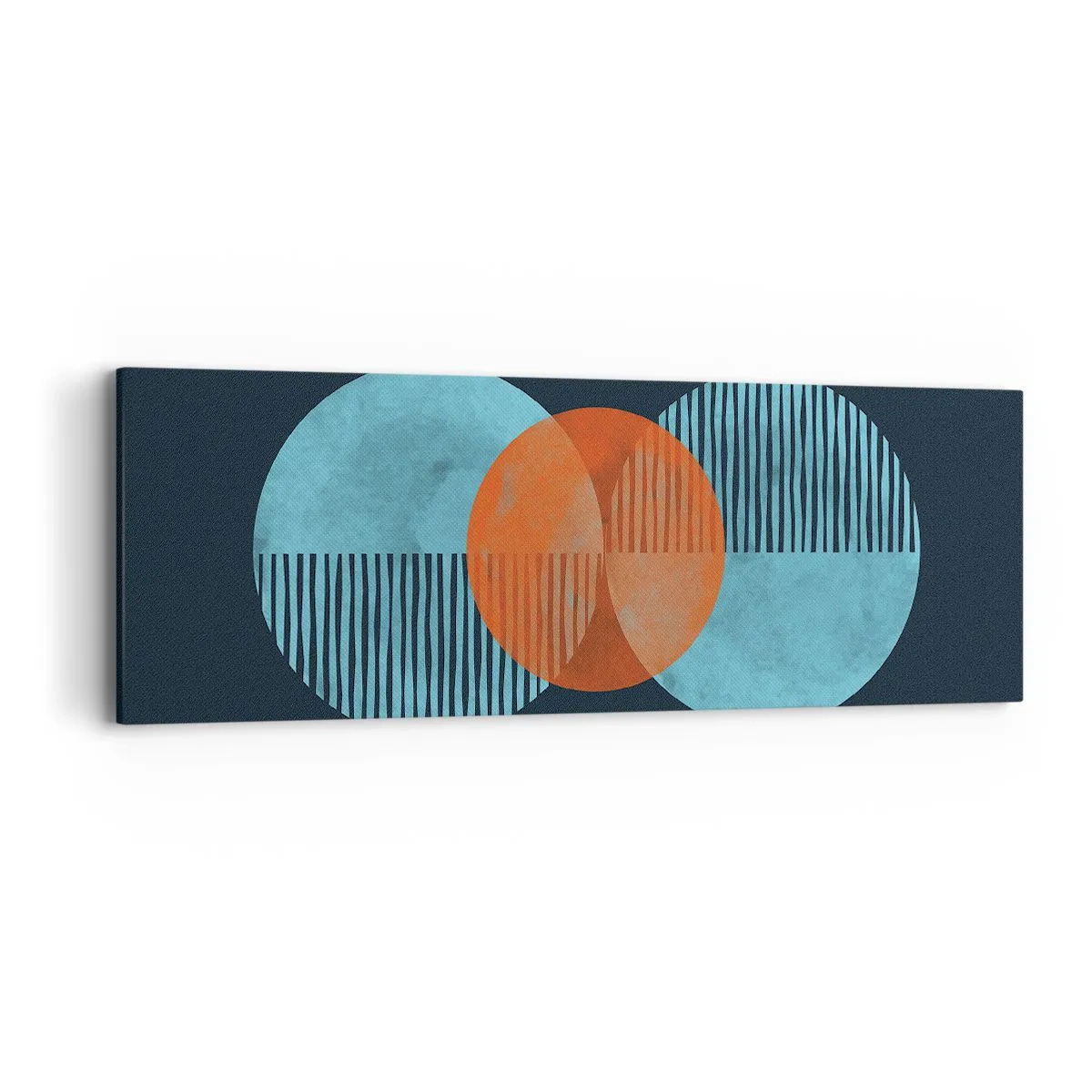 Canvas picture - Symmetrical Composition - 90x30 cm