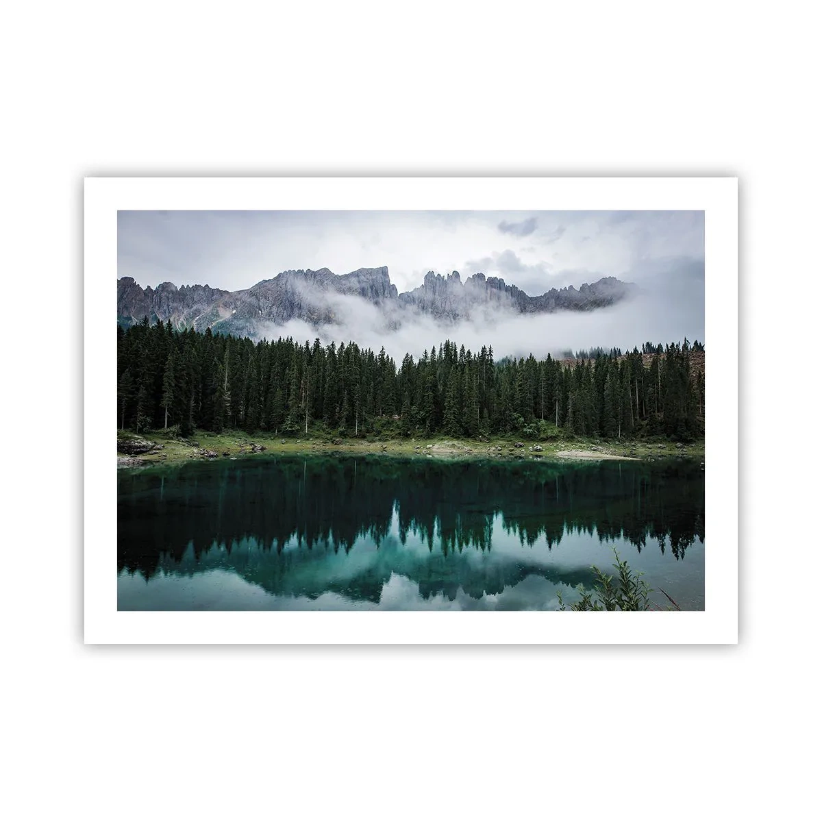 Poster - Quiet Please, Let's Not Wake Up Still Waters - 70x50 cm