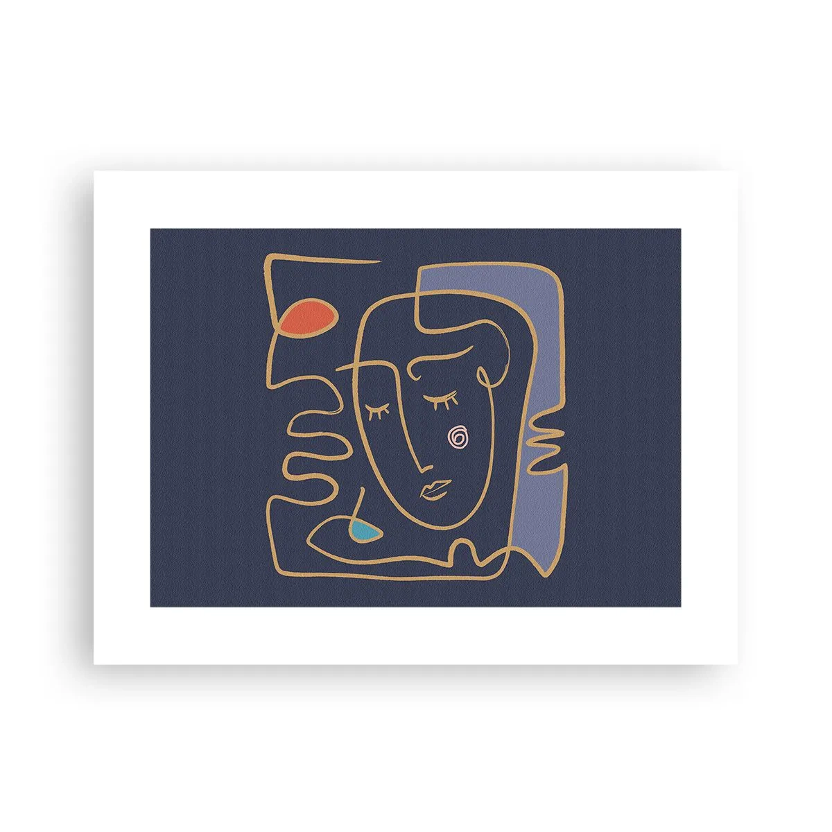 Poster - Deeply In Thoughts - 40x30 cm