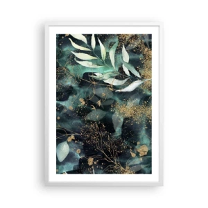 Poster in white frmae - Enchanted Garden - 50x70 cm