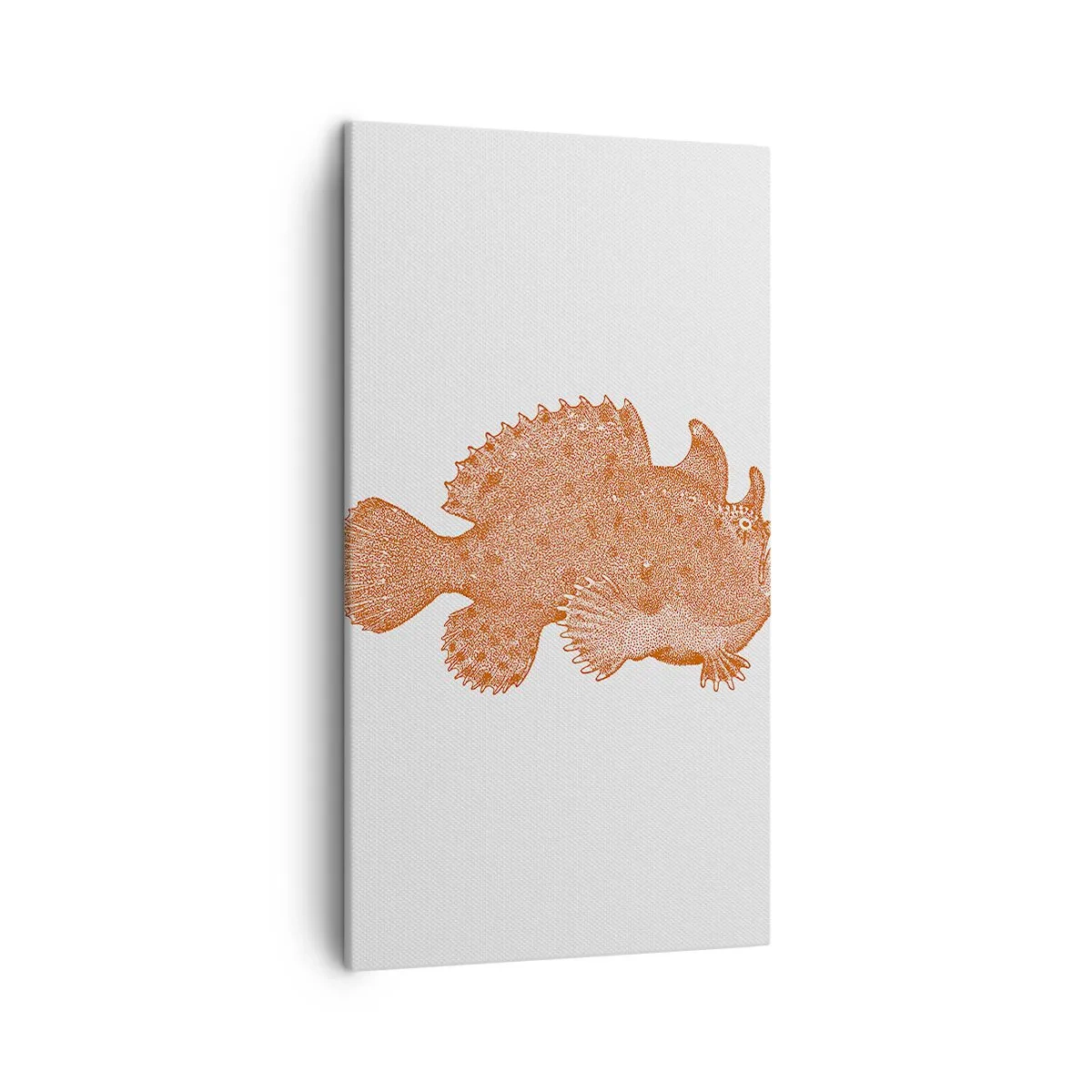 Canvas picture - Fish after All - 45x80 cm