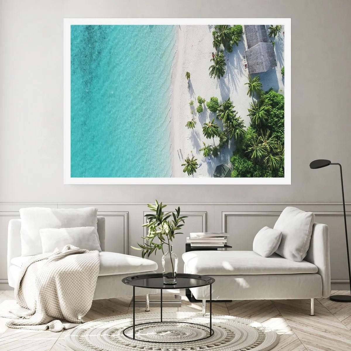 Poster - Holidays in Paradise - 50x40 cm