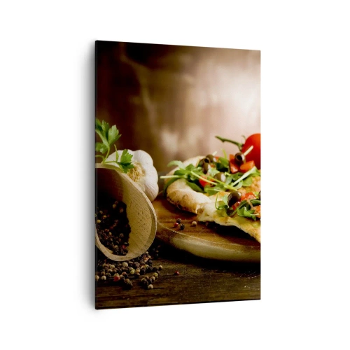 Canvas picture - Straight from the Oven and Garden - 70x100 cm