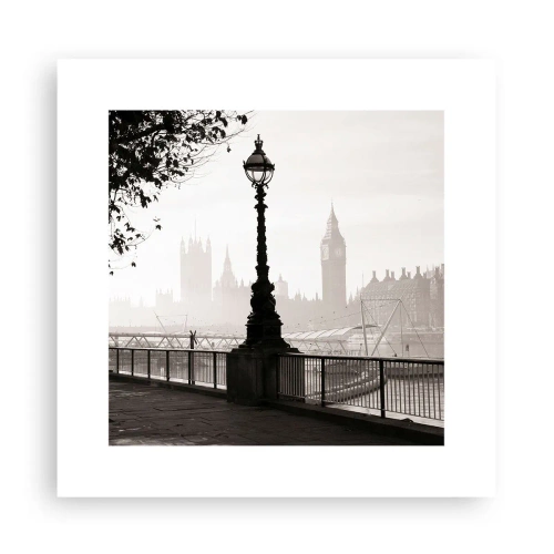 Poster - London Morning - 30x30 cm