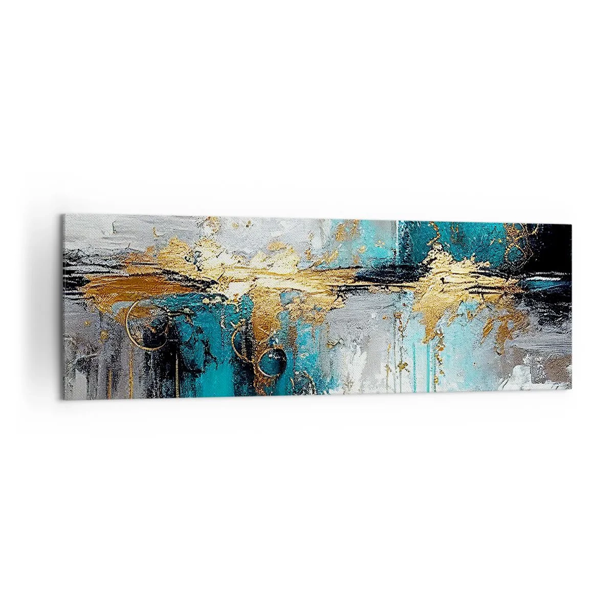 Canvas picture - Everything Flows - 160x50 cm