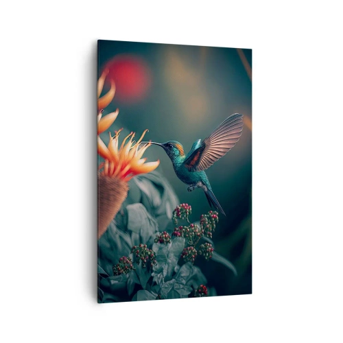 Canvas picture - Really Colourful Life - 80x120 cm