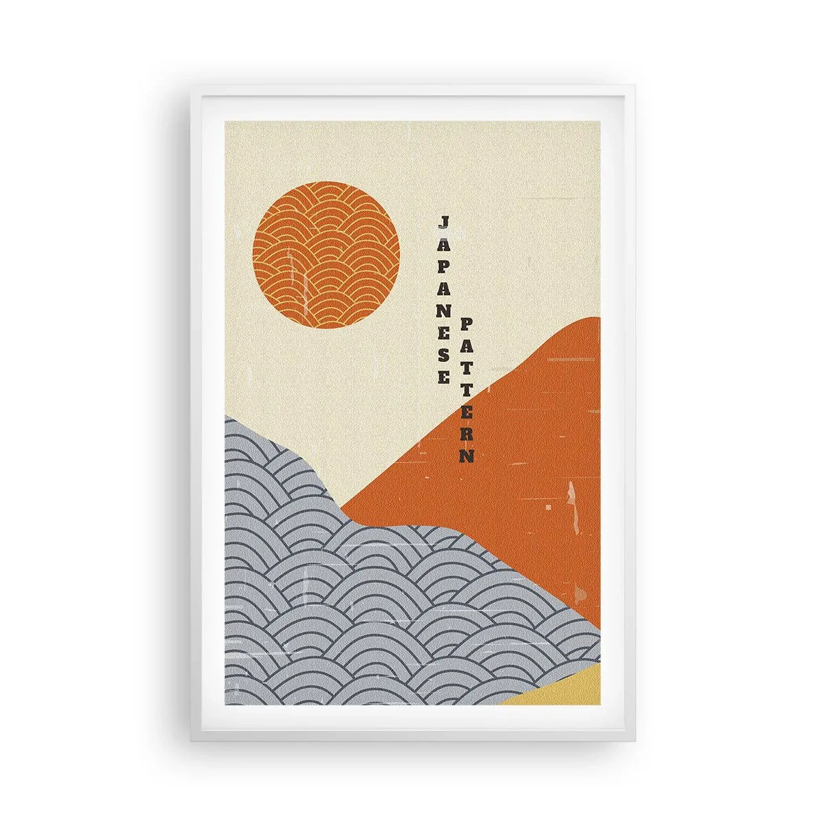 Poster in white frmae - In the Japanese Spirit - 61x91 cm