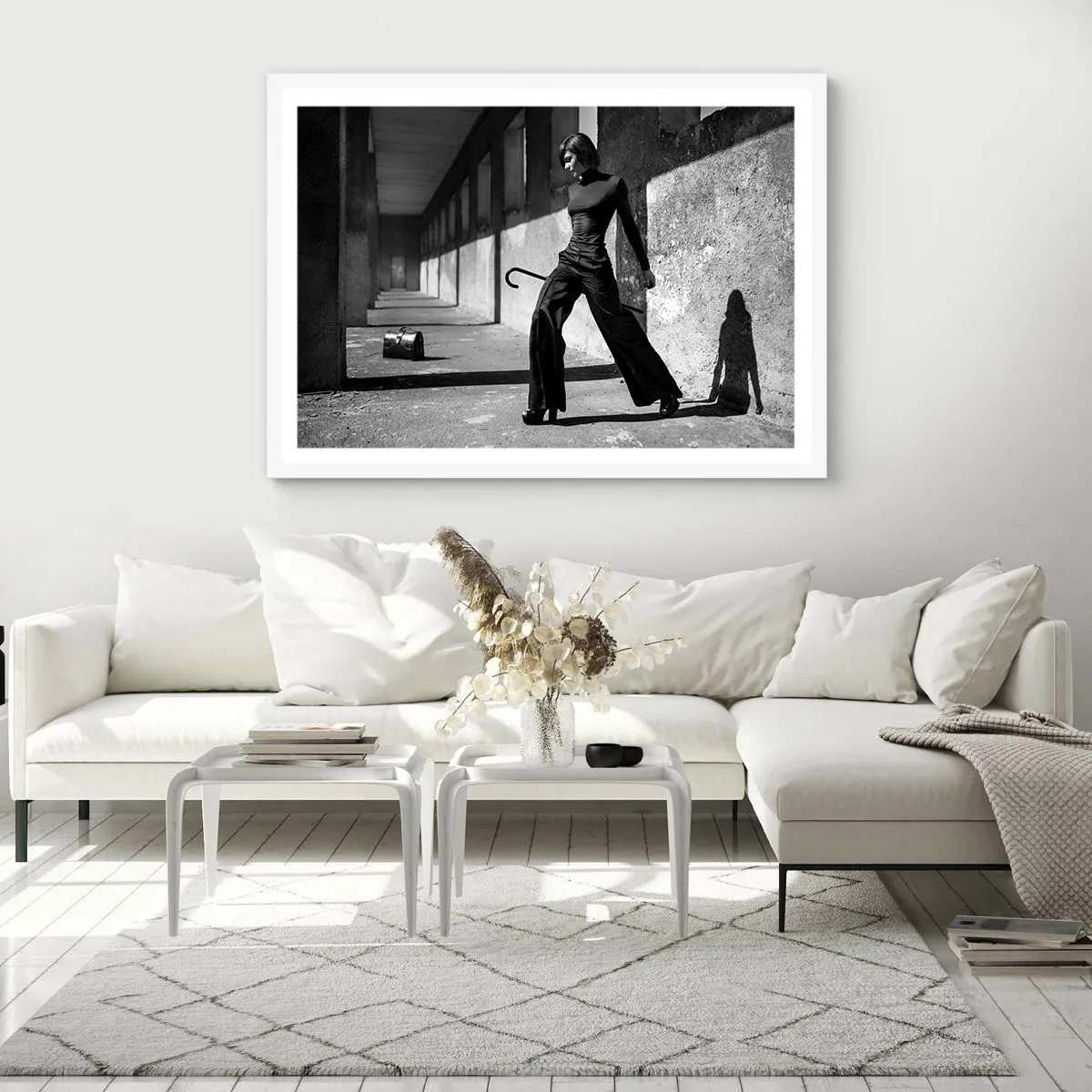 Poster in white frmae - City Chic - 100x70 cm
