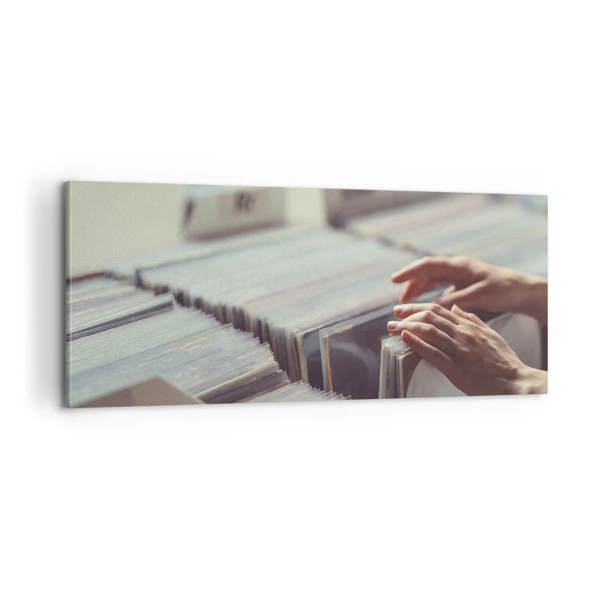 Canvas picture - In Search of Good Vibes - 100x40 cm