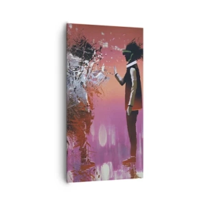 Canvas picture - Can You Look Inside You? - 65x120 cm