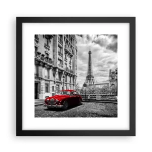 Poster in black frame - Predator in the City - 30x30 cm