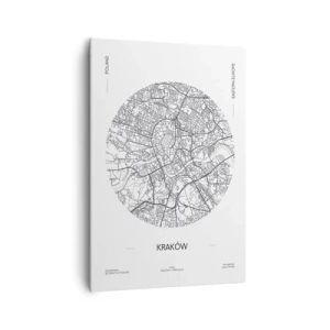 Canvas picture - Anatomy of Crocow - 70x100 cm
