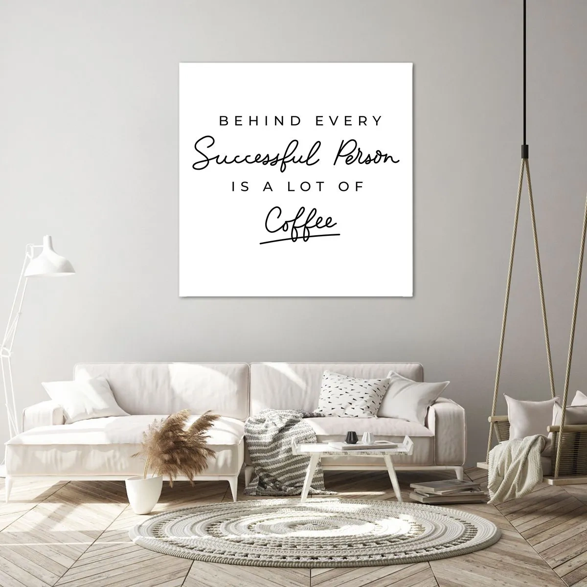 Canvas picture - Secret of Success - 70x70 cm