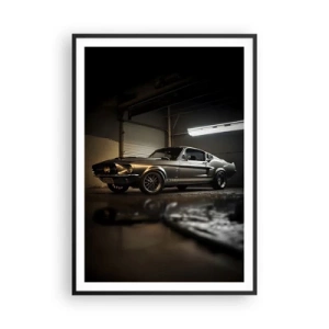 Poster in black frame - Back to the Future - 70x100 cm