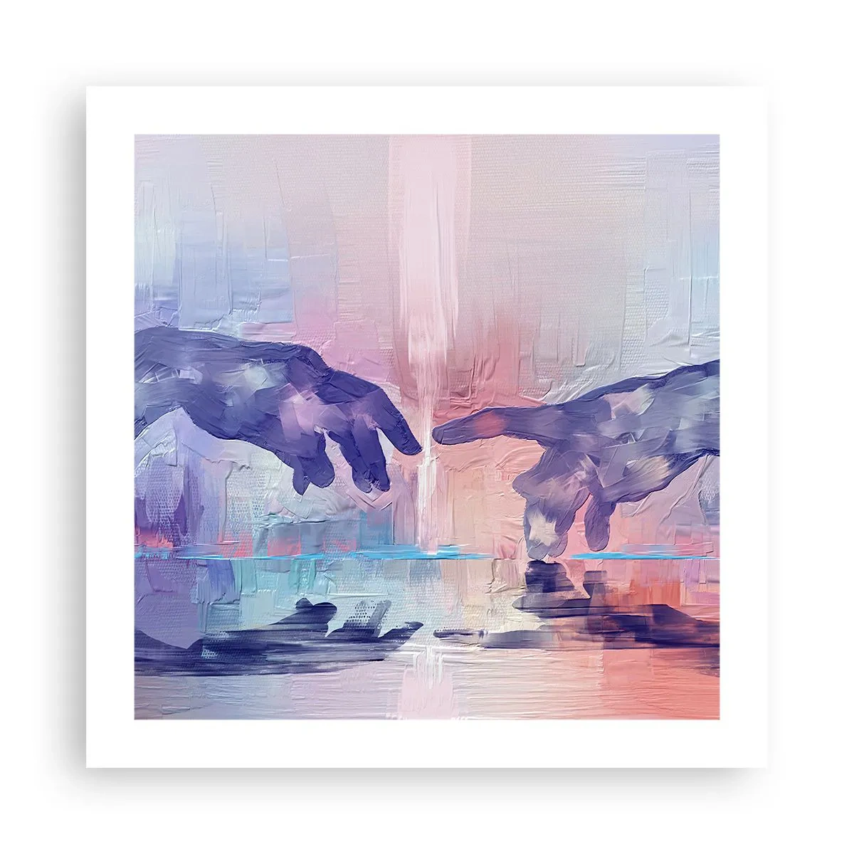 Poster - Godly Spark of Life - 50x50 cm