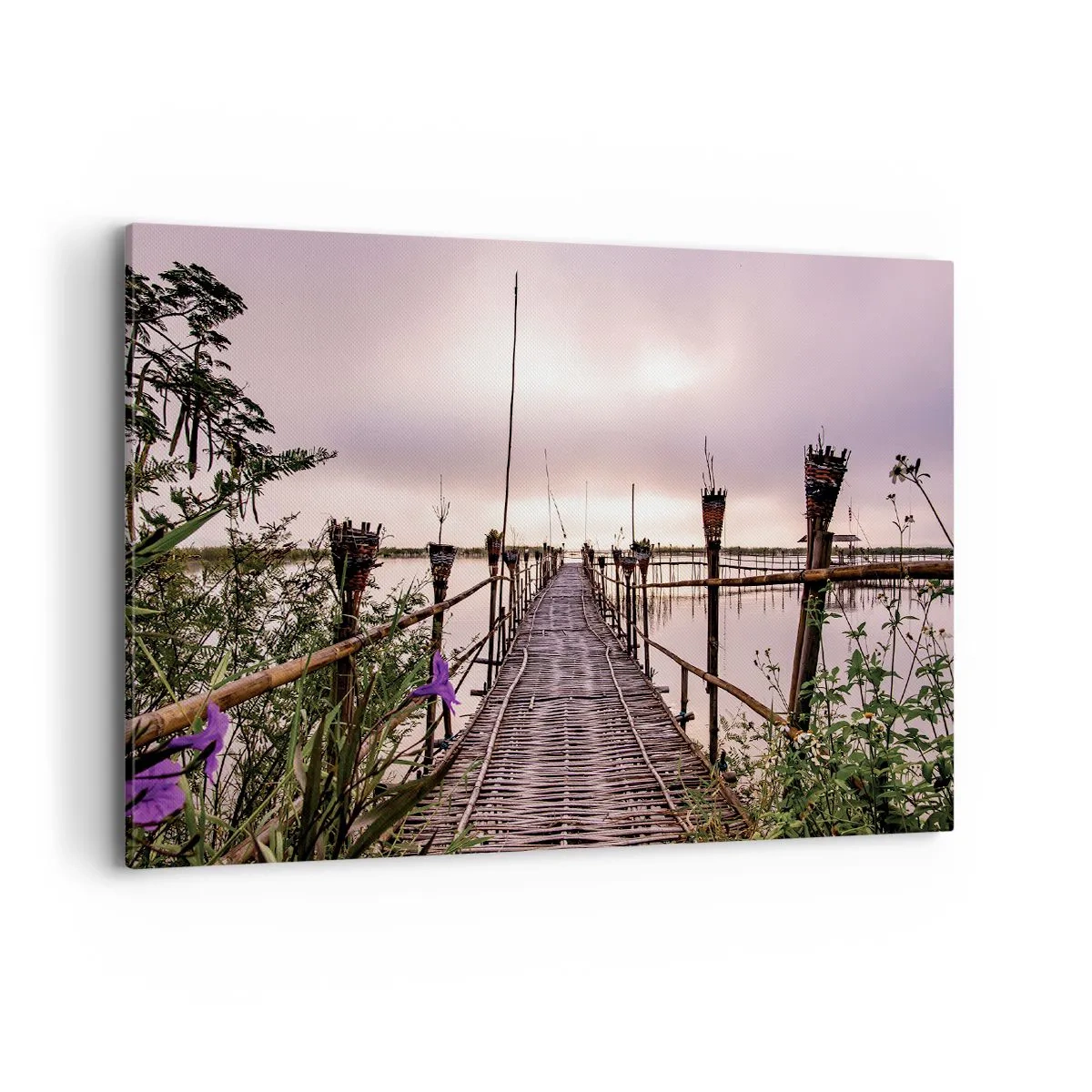 Canvas picture - Peace and Quiet of Asia - 100x70 cm