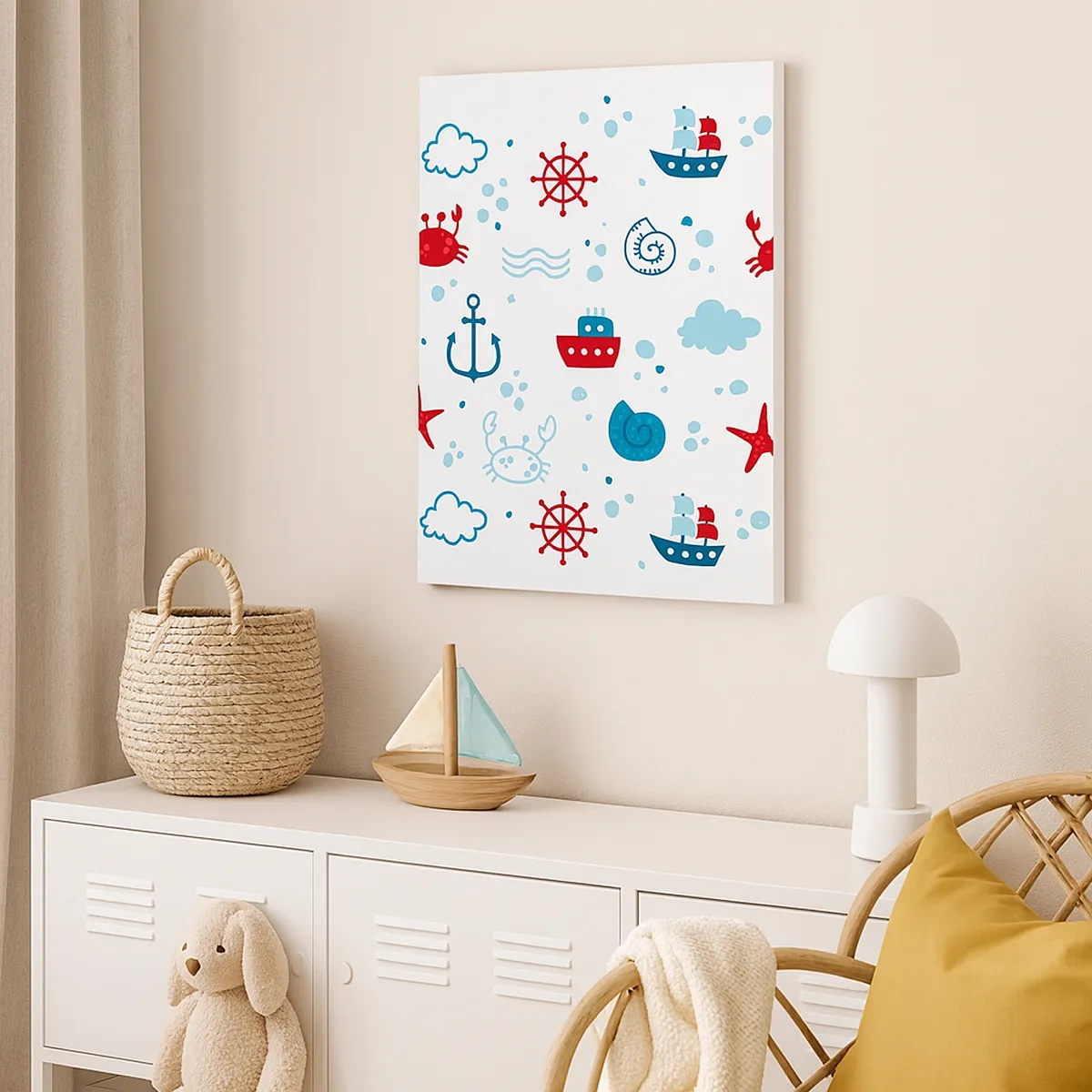 Canvas picture - Sea Tale - 50x70 cm