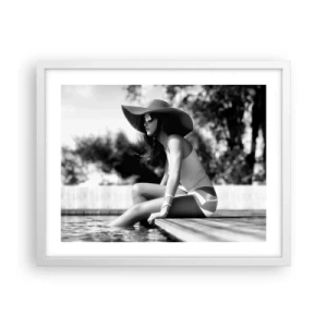 Poster in white frmae - Summer Dream - 50x40 cm