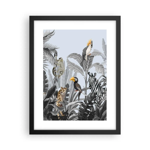 Poster in black frame - African Fairy Tale - 30x40 cm