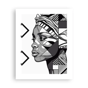 Poster - Ethnic Portrait - 40x50 cm