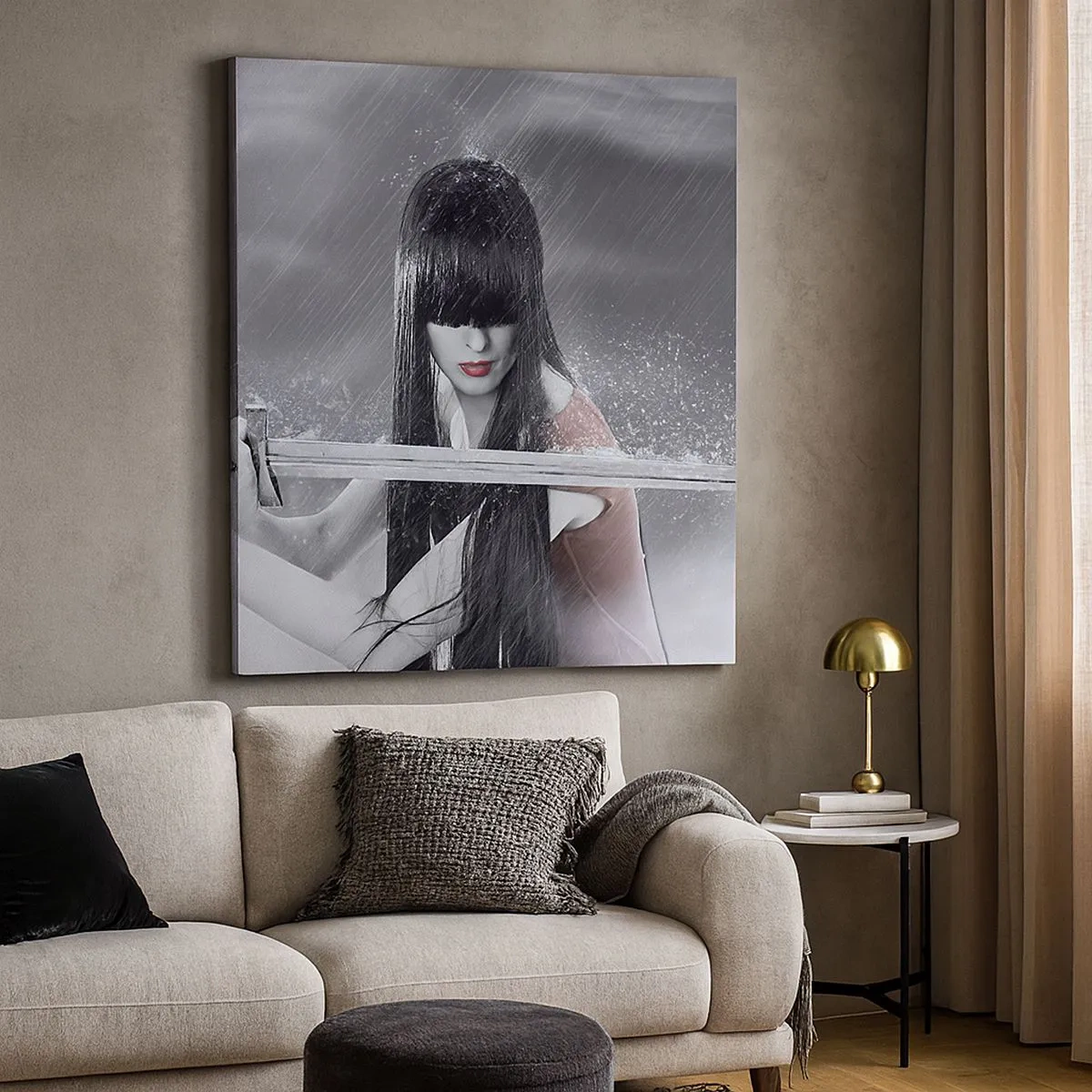 Canvas picture - Beautiful and Dangerous - 30x30 cm