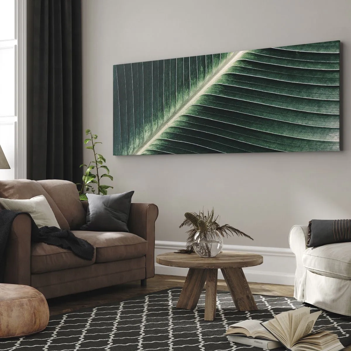 Canvas picture - Rhythm of Nature - 90x30 cm