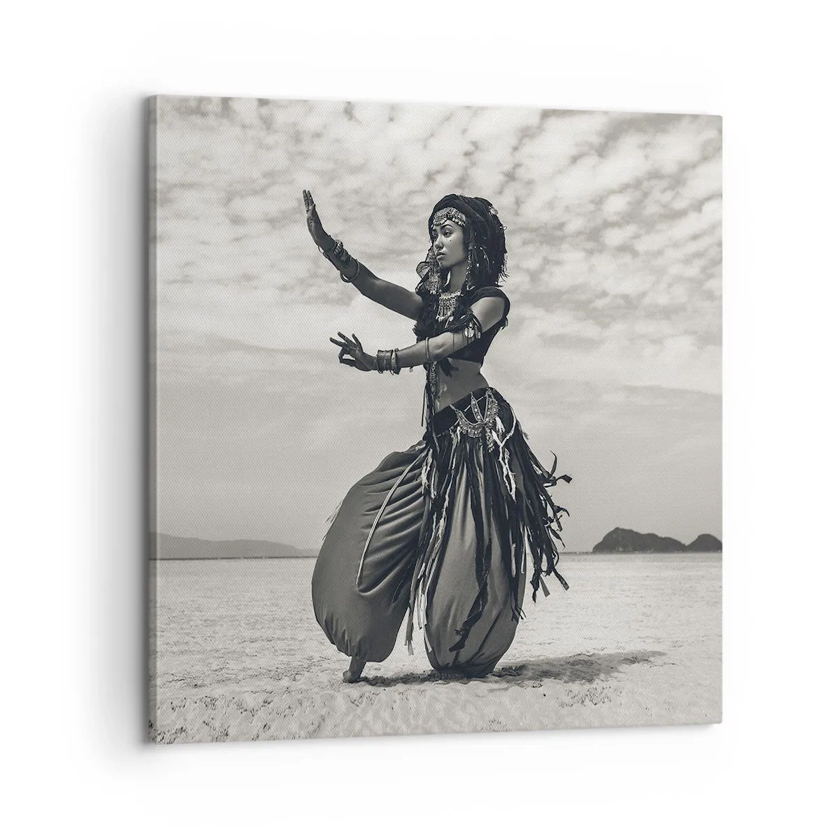 Canvas picture - Dance of Southern Islands - 60x60 cm
