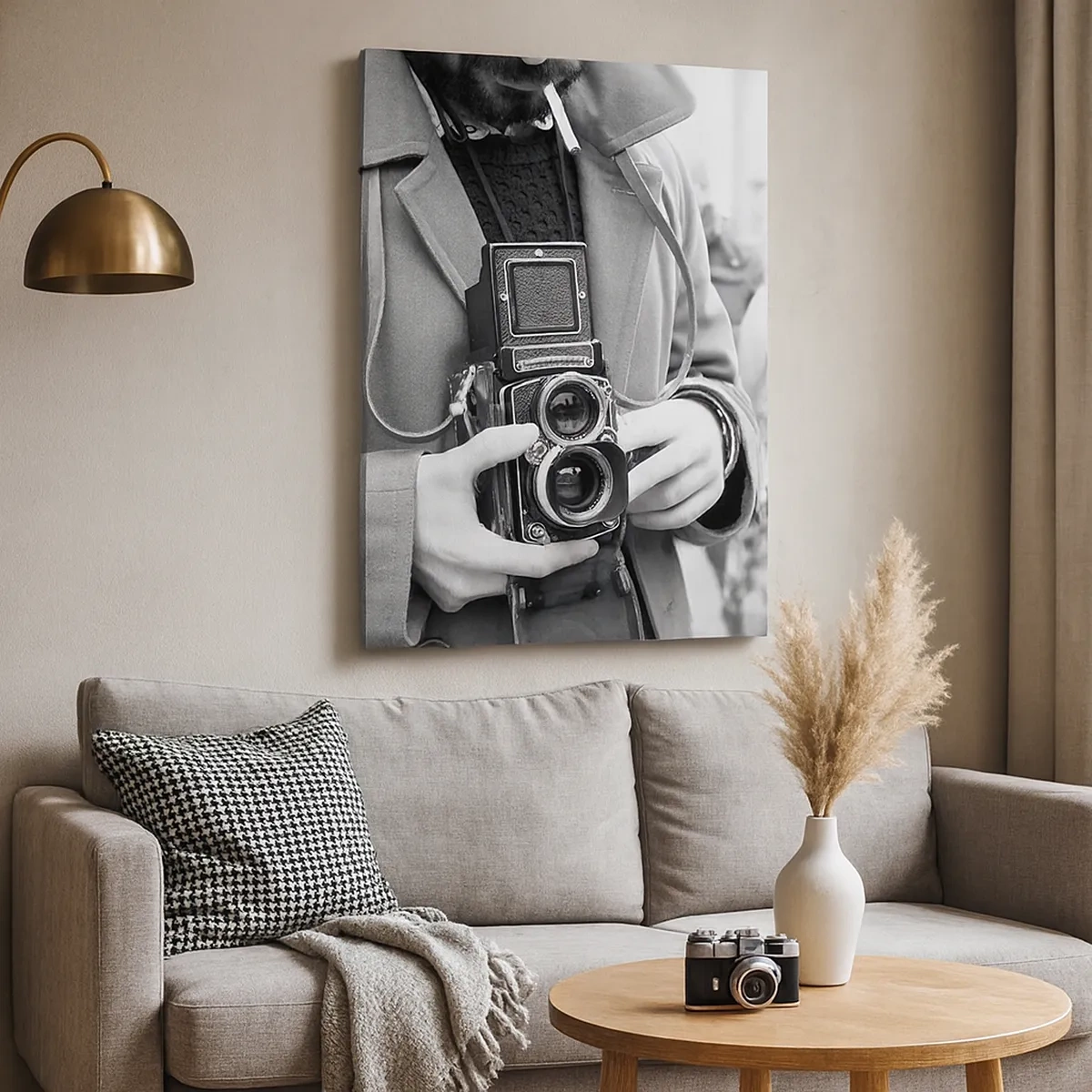 Canvas picture - In Retro Style - 50x70 cm