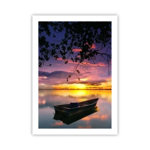 Poster - Serenity of the Lake - 50x70 cm