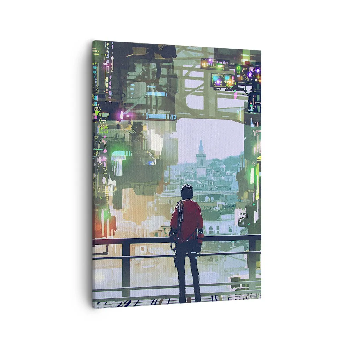 Canvas picture - Two Worlds - 50x70 cm