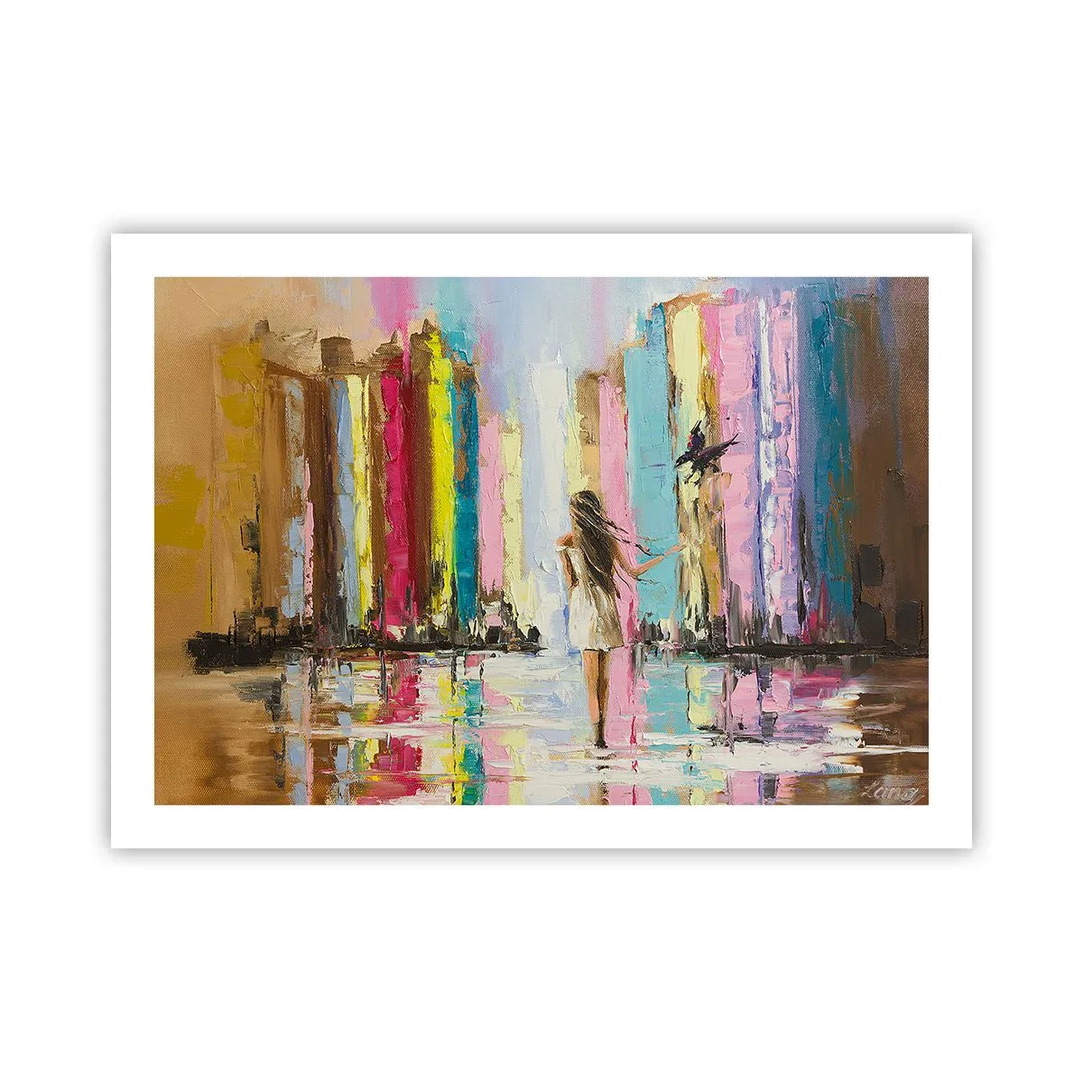 Poster - Follow Me - 70x50 cm